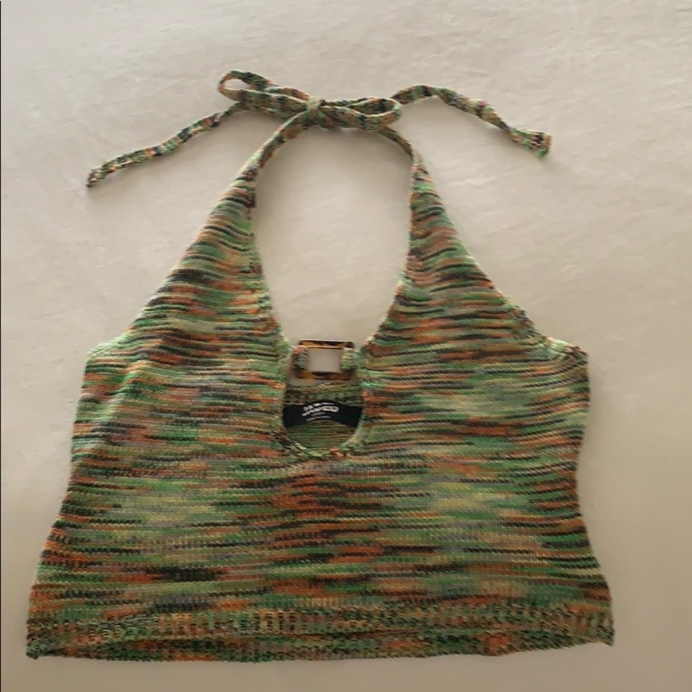 JADED LONDON Knit halter top